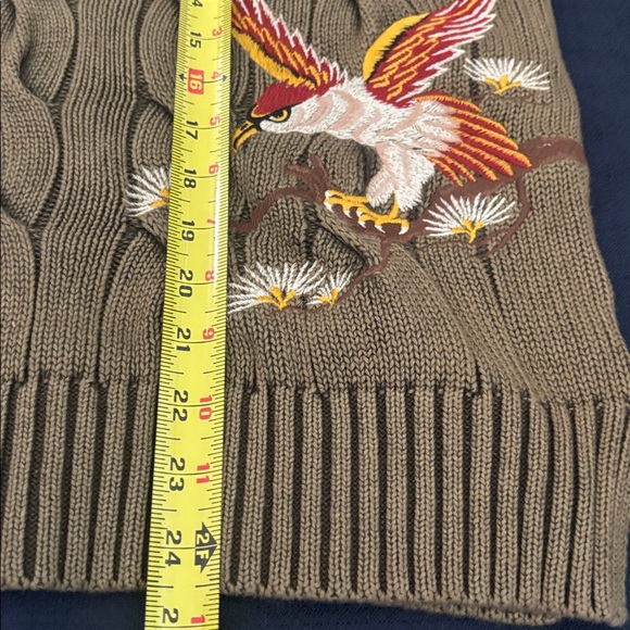 Ralph Lauren Olive Women's Crewneck Sweater ( New ) - Picture 6 of 13